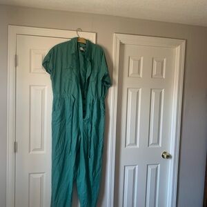 Teal Jumpsuit